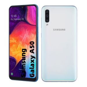 Samsung Galaxy A50, 64Gb, White , Unlocked