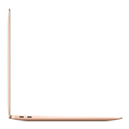 Side Angle, Apple MacBook Air M1, 13.3 inch, Gold, 256GB