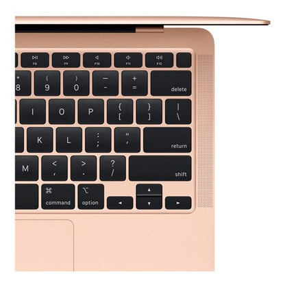 Keyboard close, Apple MacBook Air M1, 13.3 inch, Gold, 256GB