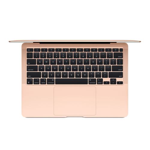 Keyboard with trackpad, Apple MacBook Air M1, 13.3 inch, Gold, 256GB