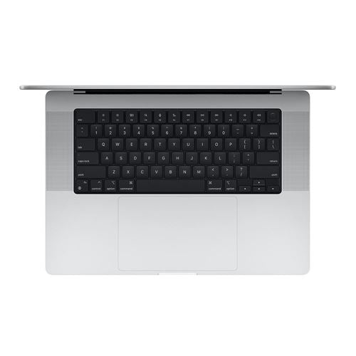 Top Keyboard View, Apple MacBook Pro M2 Pro Chip, 16.2 inch, 512 GB, Silver