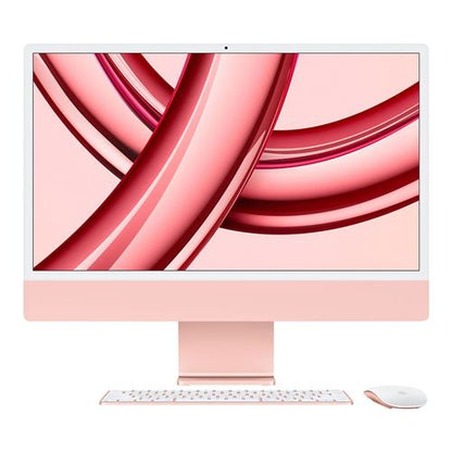 Apple iMac 24-inch (M3) All-in-One Desktop , Pink , 512GB SSD