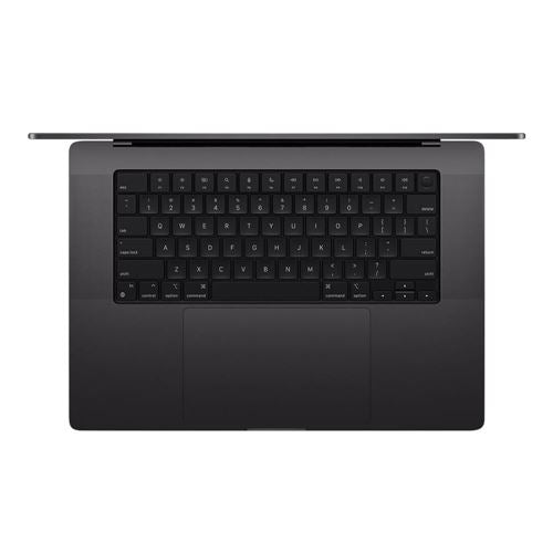 Top Keyboard Angle, Apple MacBook Pro M3 Pro Chip, 16.2 inch, 512GB, Space Black