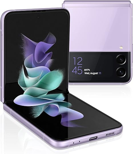 Samsung Galaxy Z Flip 3 5G, 256GB, Lavender , Unlocked