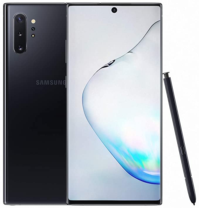 Samsung Galaxy Note 10 Plus, 256GB, Aura Black, Unlocked