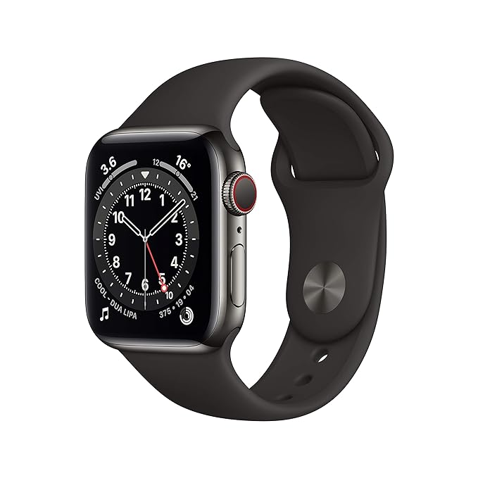 Apple Watch Series 6 (GPS + Cellular), Black