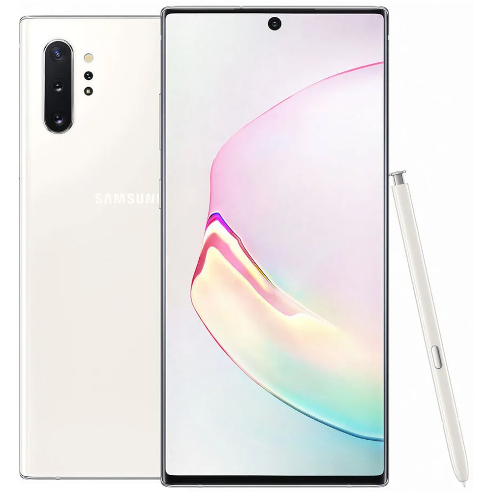 Samsung Galaxy Note 10 Plus, 256GB, Aura White, Unlocked