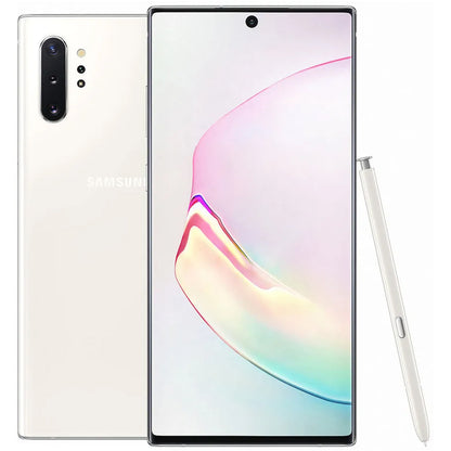 Samsung Galaxy Note 10 Plus, 256GB, Aura White, Unlocked