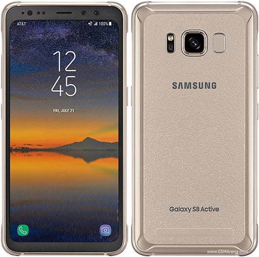 Samsung Galaxy S8 Active, Titanium Gold,64 GB, Unlocked