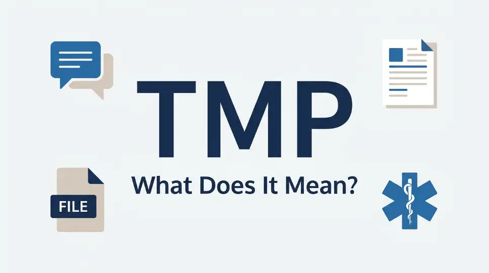 TMP meaning and what the abbreviation TMP stands for
